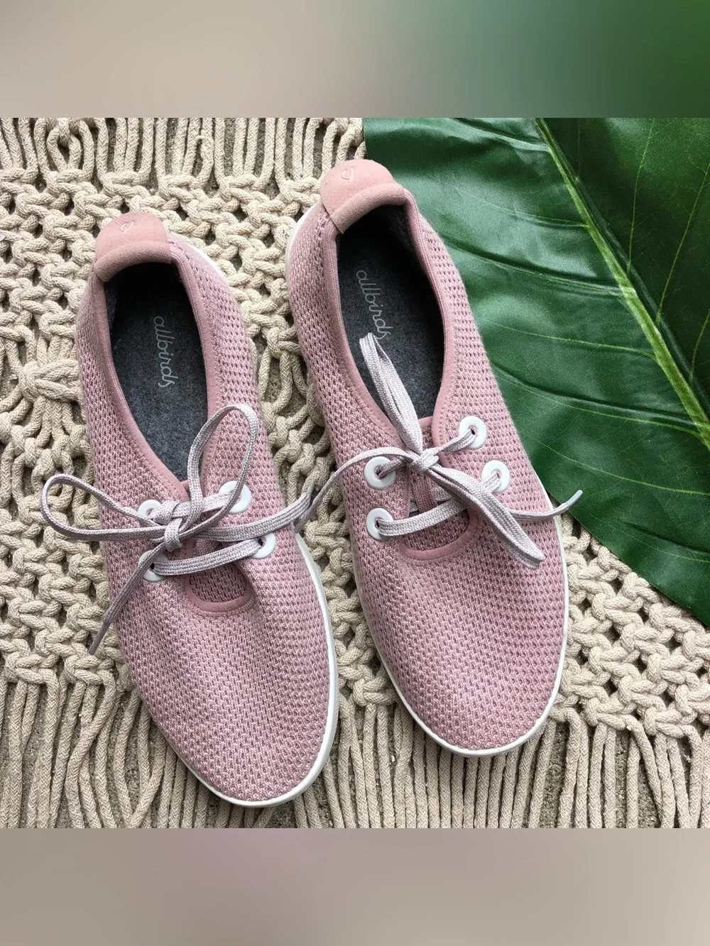 Allbirds Pink Sneakers Tree Skippers Women’s Size 9 - Picture 2 of 12